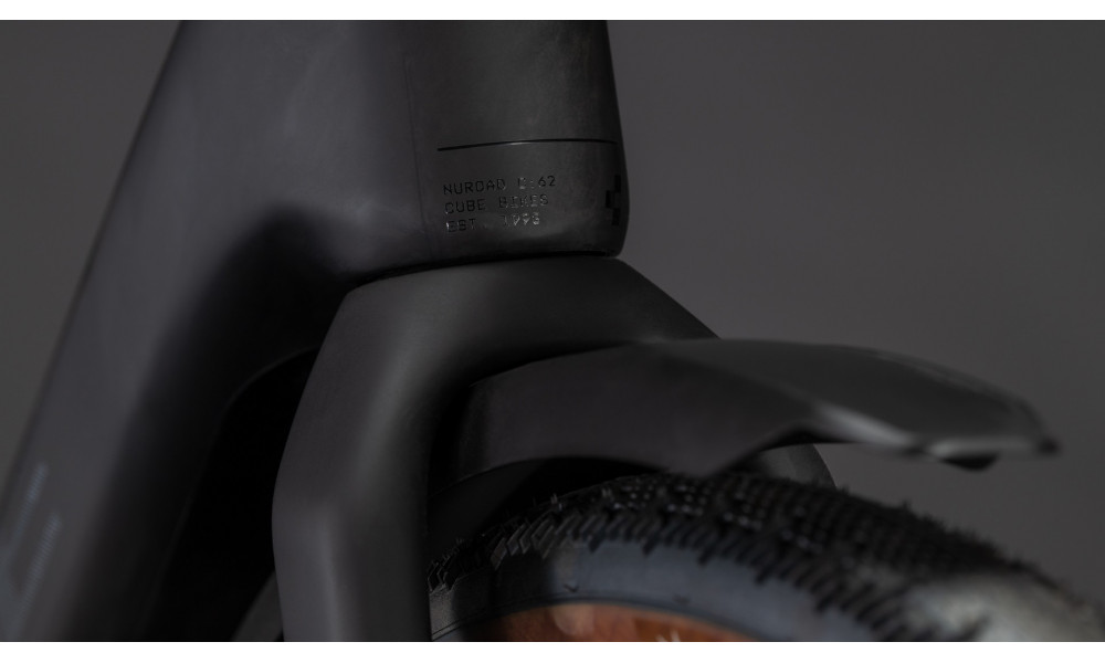 Elektrinis dviratis Cube Nuroad Hybrid C:62 EXC 400X FE blackline 2026 - 2