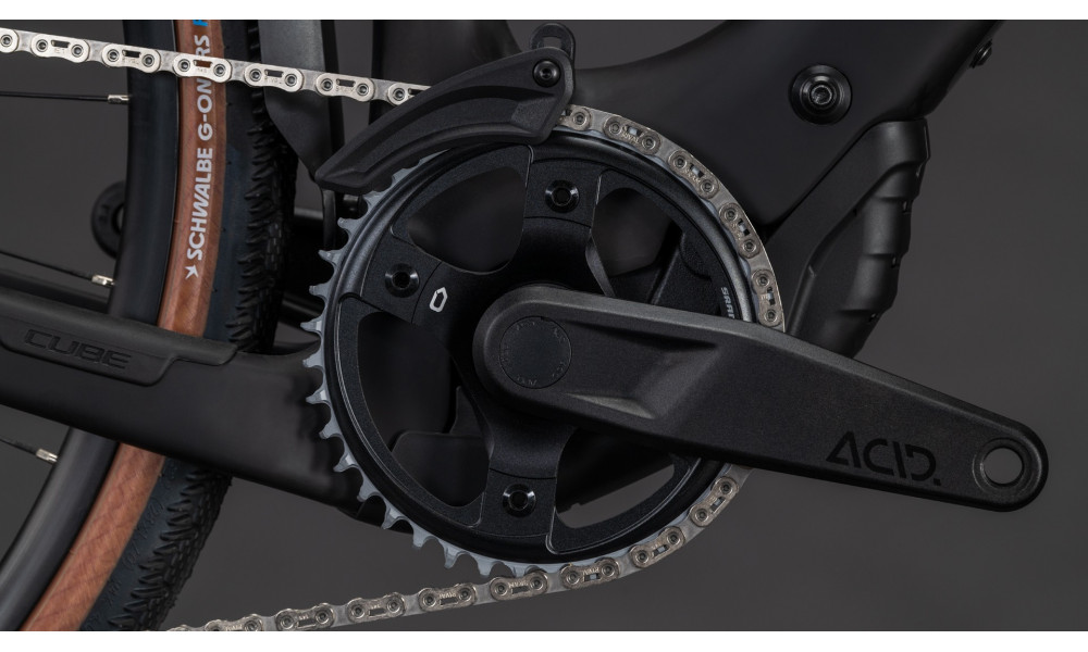 Elektrinis dviratis Cube Nuroad Hybrid C:62 EXC 400X FE blackline 2026 - 5