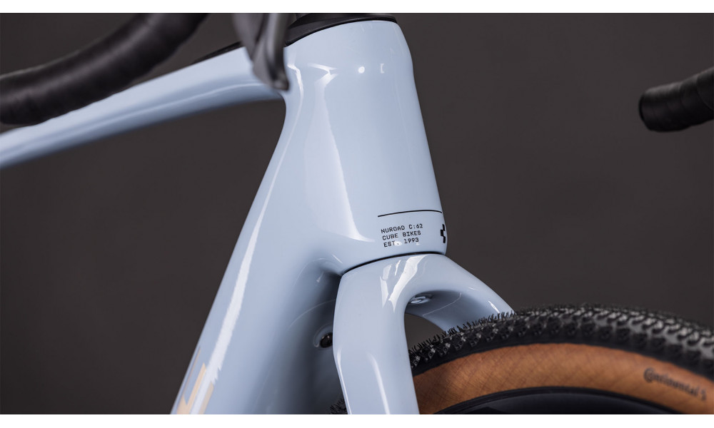 Elektrinis dviratis Cube Nuroad Hybrid C:62 SLX 400X iceblue'n'prism 2026 - 2