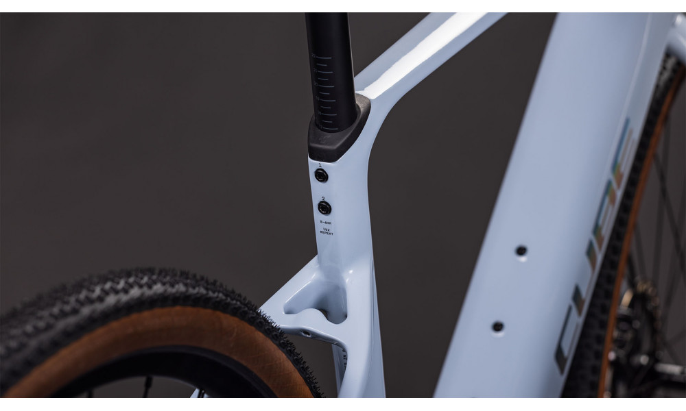 Elektrinis dviratis Cube Nuroad Hybrid C:62 SLX 400X iceblue'n'prism 2026 - 5