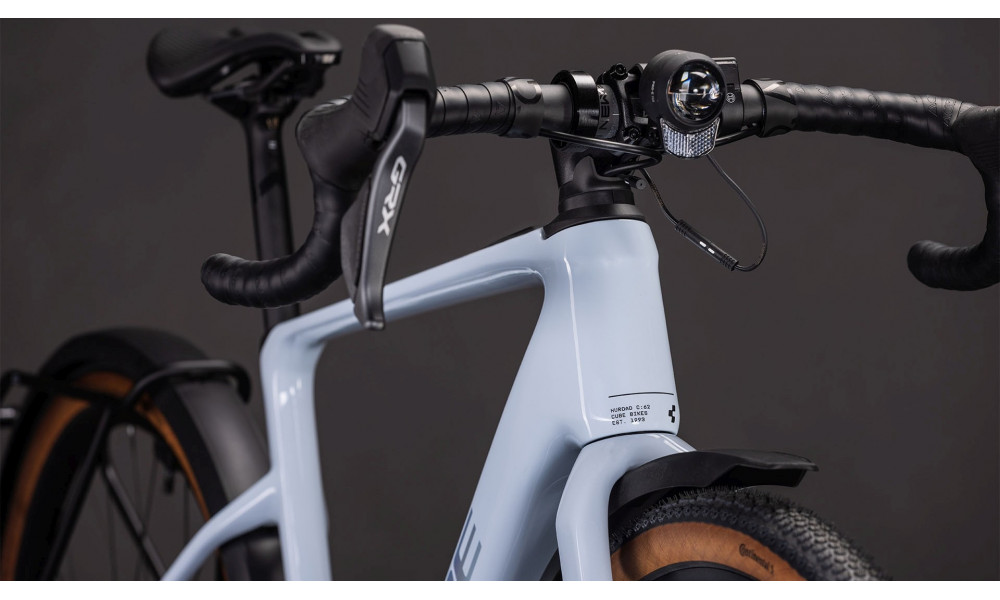 Elektrinis dviratis Cube Nuroad Hybrid C:62 SLX 400X FE iceblue'n'prism 2026 - 2