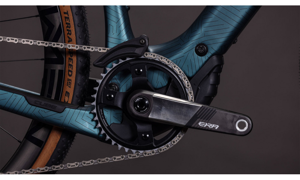 Elektrinis dviratis Cube Nuroad Hybrid C:62 SLT 400X royalgreen'n'crisscross 2026 - 3