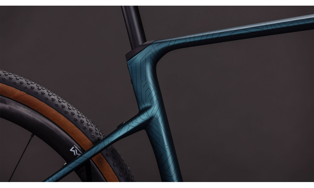 Elektrinis dviratis Cube Nuroad Hybrid C:62 SLT 400X royalgreen'n'crisscross 2026 - 4