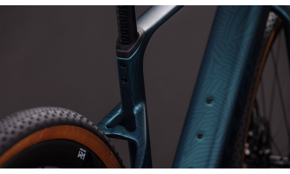 Elektrinis dviratis Cube Nuroad Hybrid C:62 SLT 400X royalgreen'n'crisscross 2026 - 5