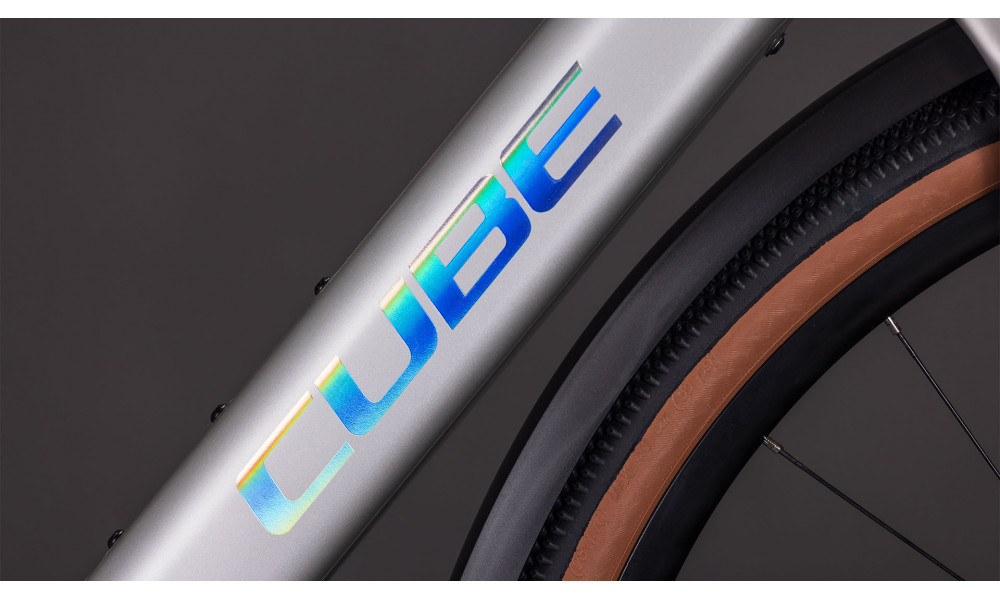 Elektrinis dviratis Cube Nulane Hybrid C:62 Race 400X FE sleekgrey'n'prism 2026 - 3