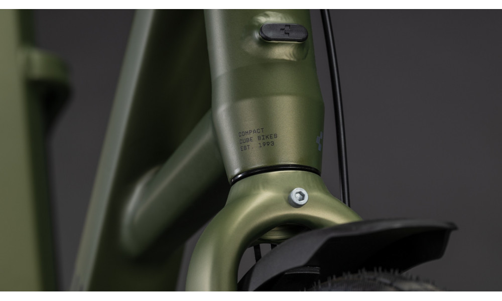 Elektrinis dviratis Cube Compact Hybrid Comfort 545 20 reedgreen'n'reflex 2026 - 2
