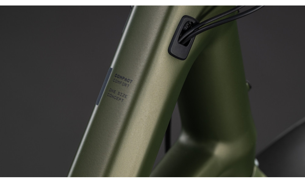 Elektrinis dviratis Cube Compact Hybrid Comfort 545 20 reedgreen'n'reflex 2026 - 6