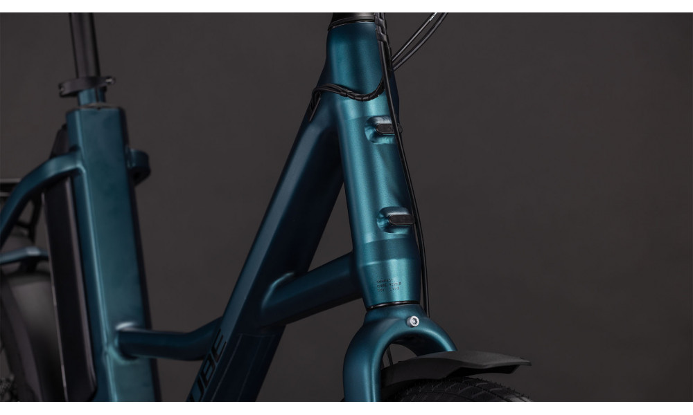 Elektrinis dviratis Cube Compact Hybrid 545 20 royalgreen'n'black 2026 - 3