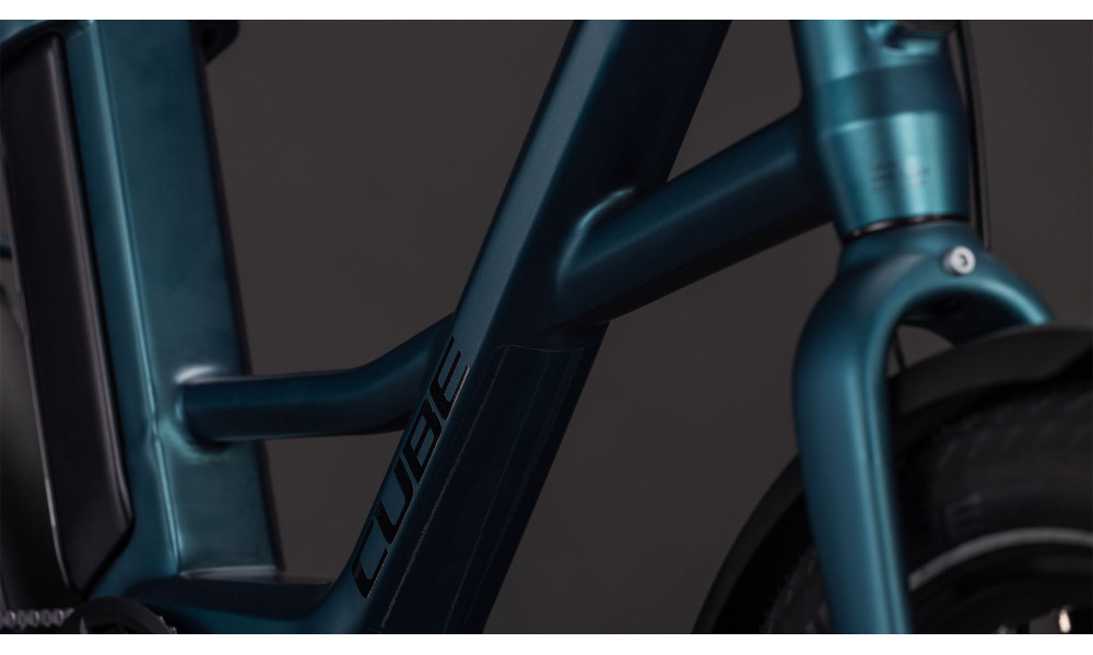 Elektrinis dviratis Cube Compact Hybrid 545 20 royalgreen'n'black 2026 - 4