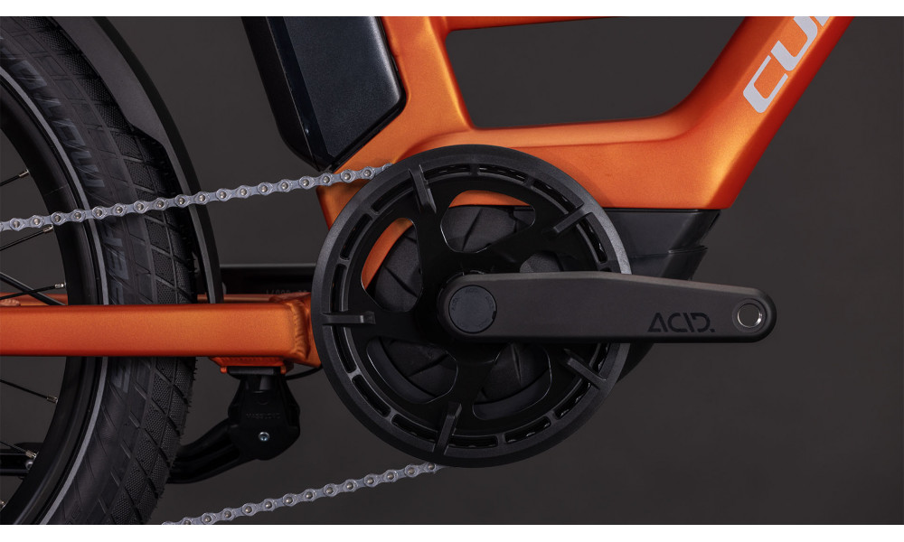 Elektrinis dviratis Cube Compact Hybrid 545 20 rustorange'n'reflex 2026 - 5