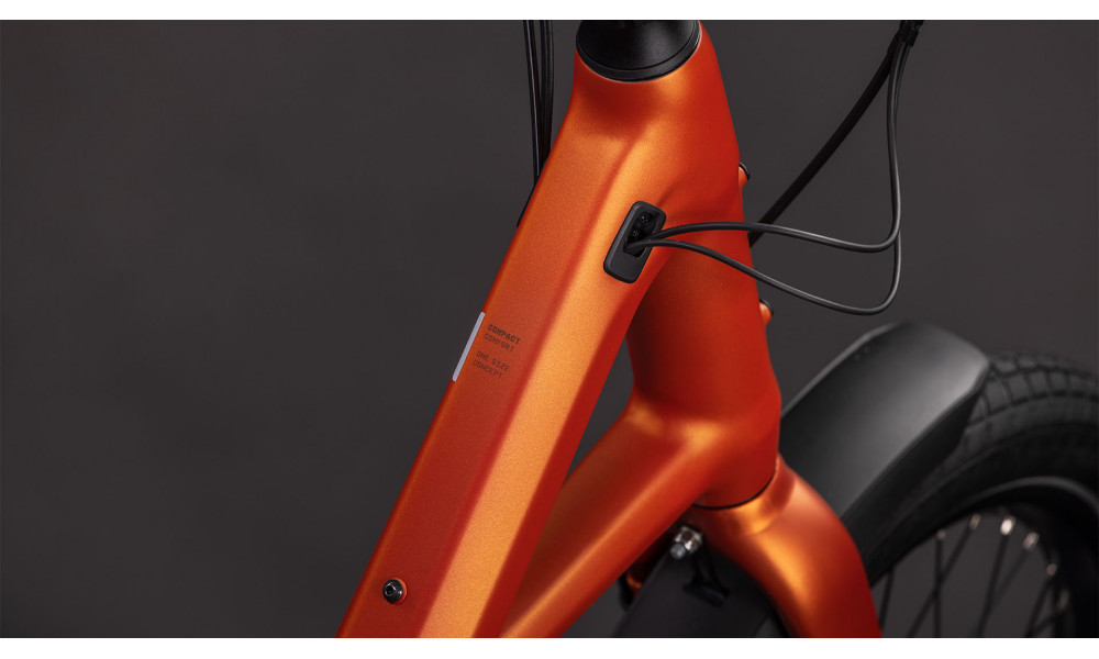 Elektrinis dviratis Cube Compact Hybrid 545 20 rustorange'n'reflex 2026 - 7