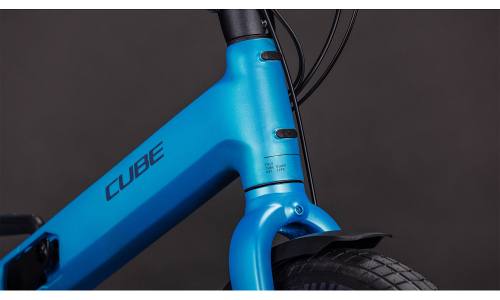 Elektrinis dviratis Cube Fold Hybrid Comfort 545 20 azure'n'reflex 2026 - 2