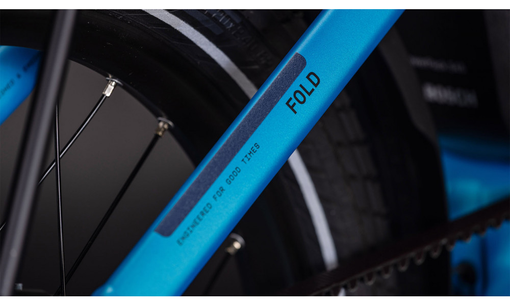 Elektrinis dviratis Cube Fold Hybrid Comfort 545 20 azure'n'reflex 2026 - 5