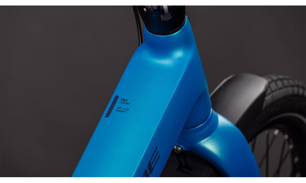 Elektrinis dviratis Cube Fold Hybrid Comfort 545 20 azure'n'reflex 2026 - 7