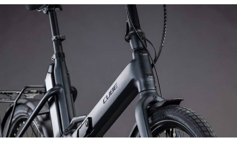 Elektrinis dviratis Cube Fold Hybrid 545 20 coal'n'reflex 2026 - 2