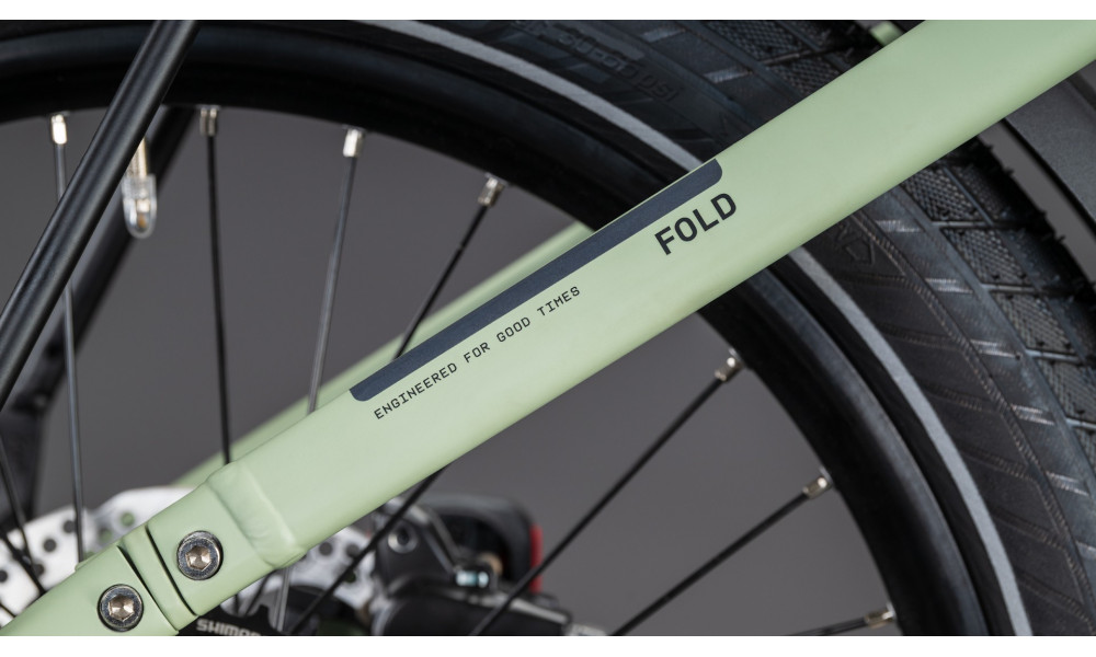 Elektrinis dviratis Cube Fold Hybrid 545 20 pea'n'reflex 2026 - 4