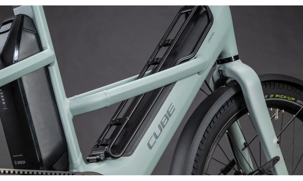 Elektrinis dviratis Cube Longtail Hybrid Comfort Family 800 haze'n'reflex 2026 - 7