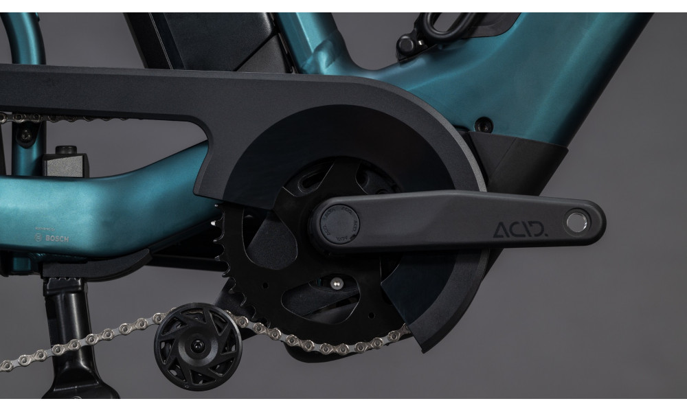 Elektrinis dviratis Cube Longtail Hybrid Family 800 royalgreen'n'black 2026 - 3