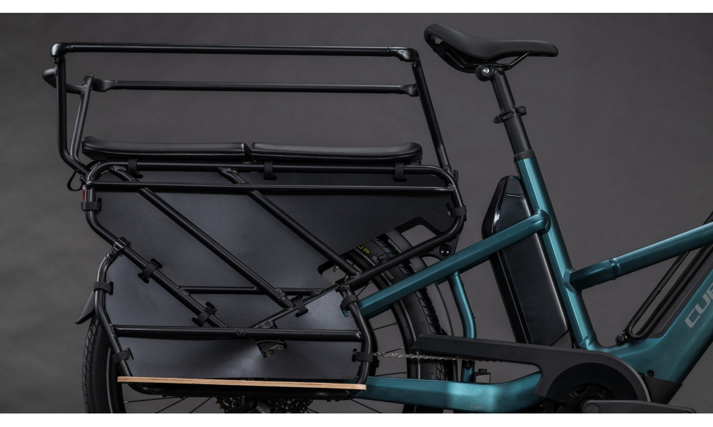 Elektrinis dviratis Cube Longtail Hybrid Family 800 royalgreen'n'black 2026 - 4