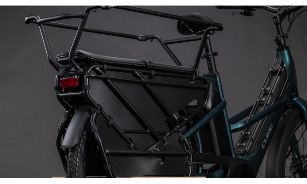 Elektrinis dviratis Cube Longtail Hybrid Family 800 royalgreen'n'black 2026 - 5