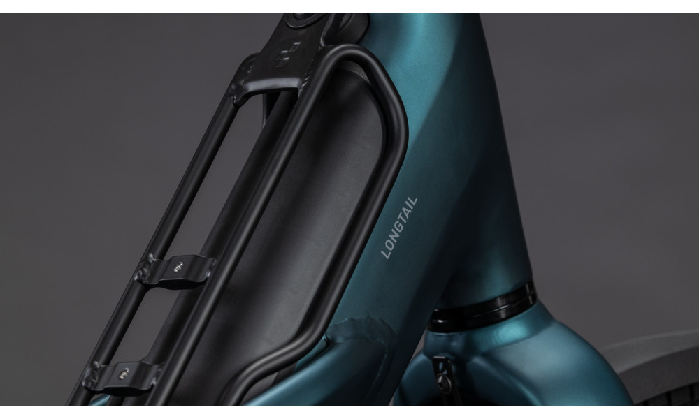 Elektrinis dviratis Cube Longtail Hybrid Family 800 royalgreen'n'black 2026 - 7