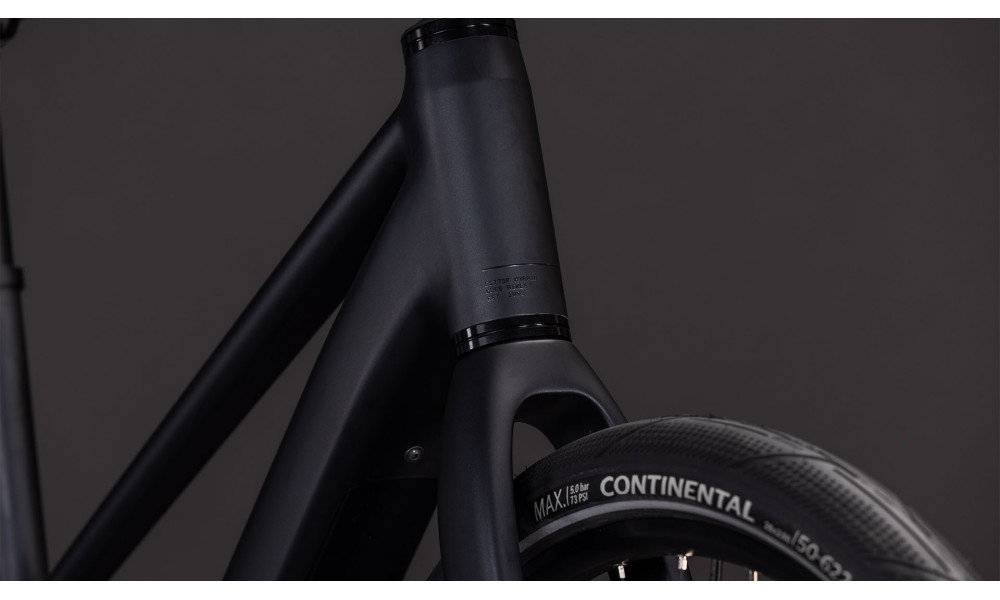 Elektrinis dviratis Cube Editor Hybrid Pro 400X Trapeze coal'n'prism 2026 - 2