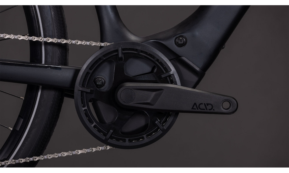 Elektrinis dviratis Cube Editor Hybrid Pro 400X Trapeze coal'n'prism 2026 - 3