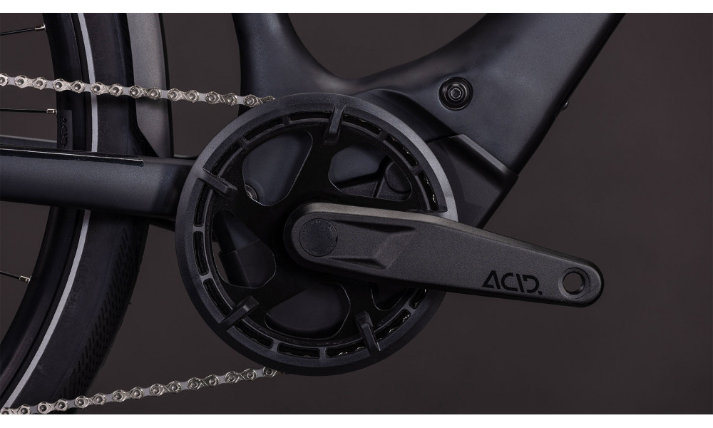 Elektrinis dviratis Cube Editor Hybrid Pro 400X FE Trapeze coal'n'prism 2026 - 4