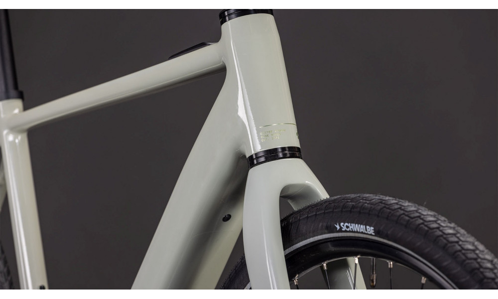 Elektrinis dviratis Cube Editor Hybrid SLX 400X reedbeige'n'chrome 2026 - 2