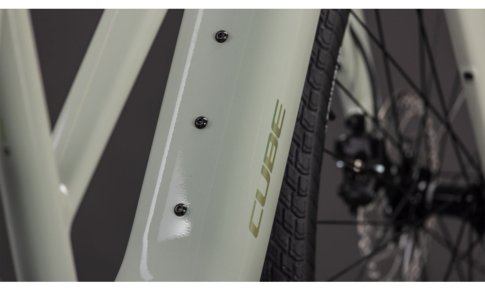 Elektrinis dviratis Cube Editor Hybrid SLX 400X Trapeze reedbeige'n'chrome 2026 - 5