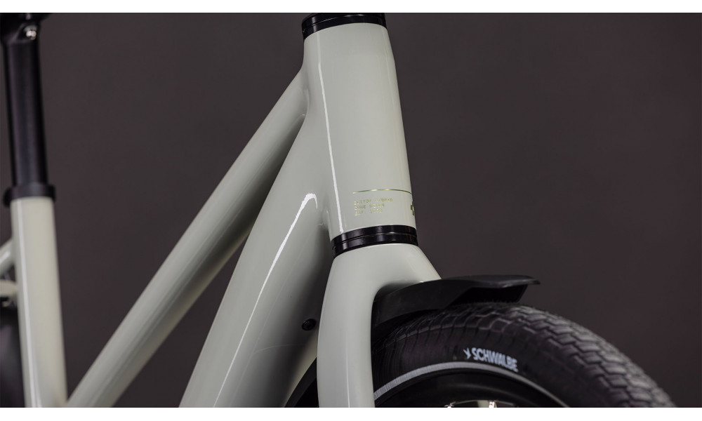 Elektrinis dviratis Cube Editor Hybrid SLX 400X FE Trapeze reedbeige'n'chrome 2026 - 2