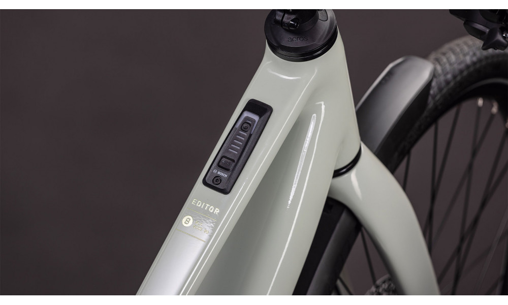 Elektrinis dviratis Cube Editor Hybrid SLX 400X FE Trapeze reedbeige'n'chrome 2026 - 6