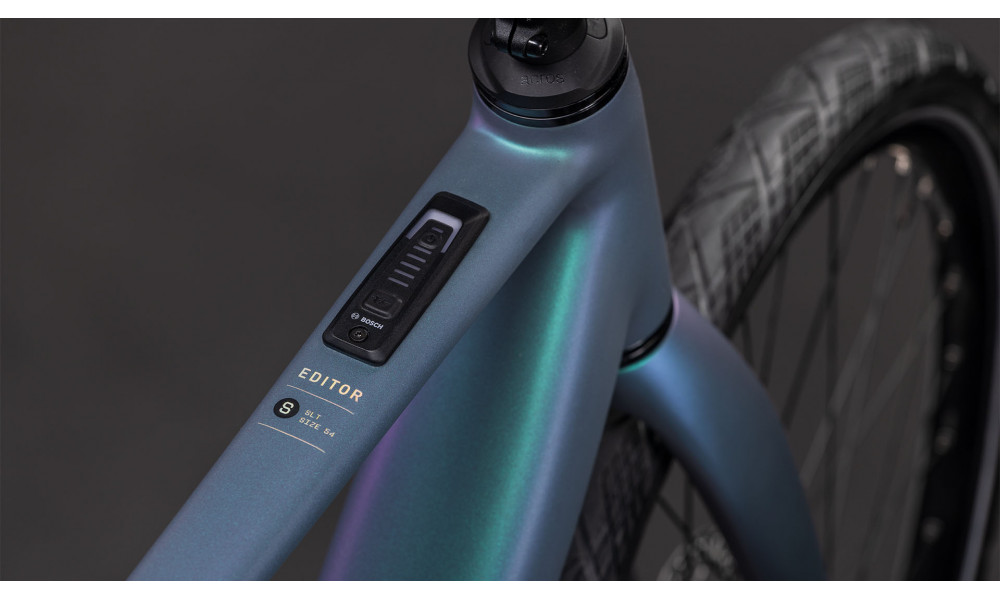 Elektrinis dviratis Cube Editor Hybrid SLT 400X smaragdgrey'n'prism 2026 - 6