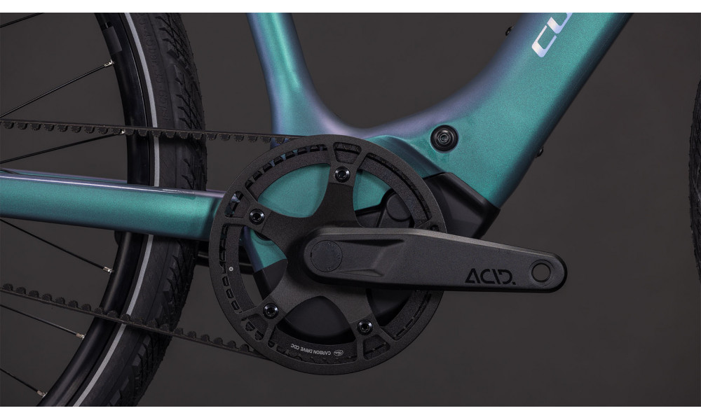 Elektrinis dviratis Cube Editor Hybrid SLT 400X Trapeze smaragdgrey'n'prism 2026 - 3