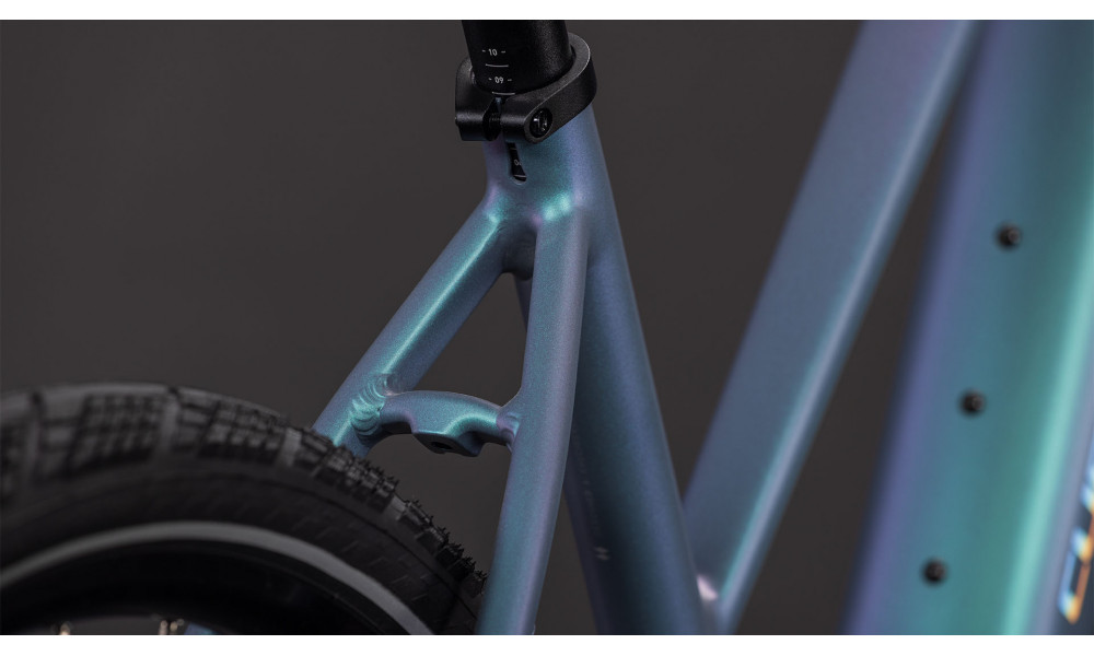 Elektrinis dviratis Cube Editor Hybrid SLT 400X Trapeze smaragdgrey'n'prism 2026 - 4