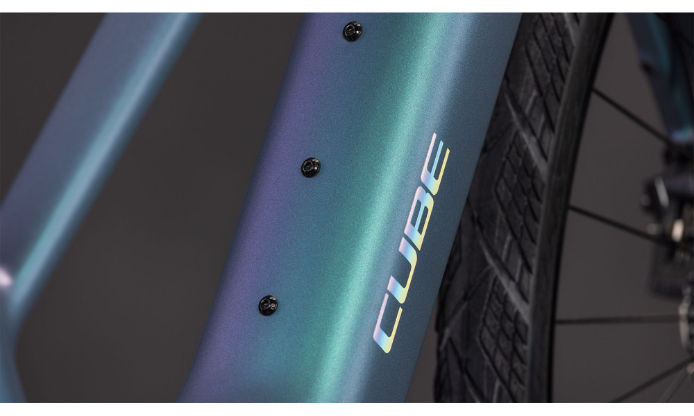 Elektrinis dviratis Cube Editor Hybrid SLT 400X Trapeze smaragdgrey'n'prism 2026 - 5