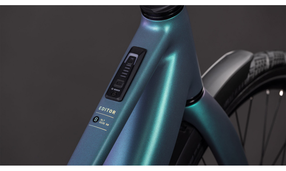 Elektrinis dviratis Cube Editor Hybrid SLT 400X FE Trapeze smaragdgrey'n'prism 2026 - 6