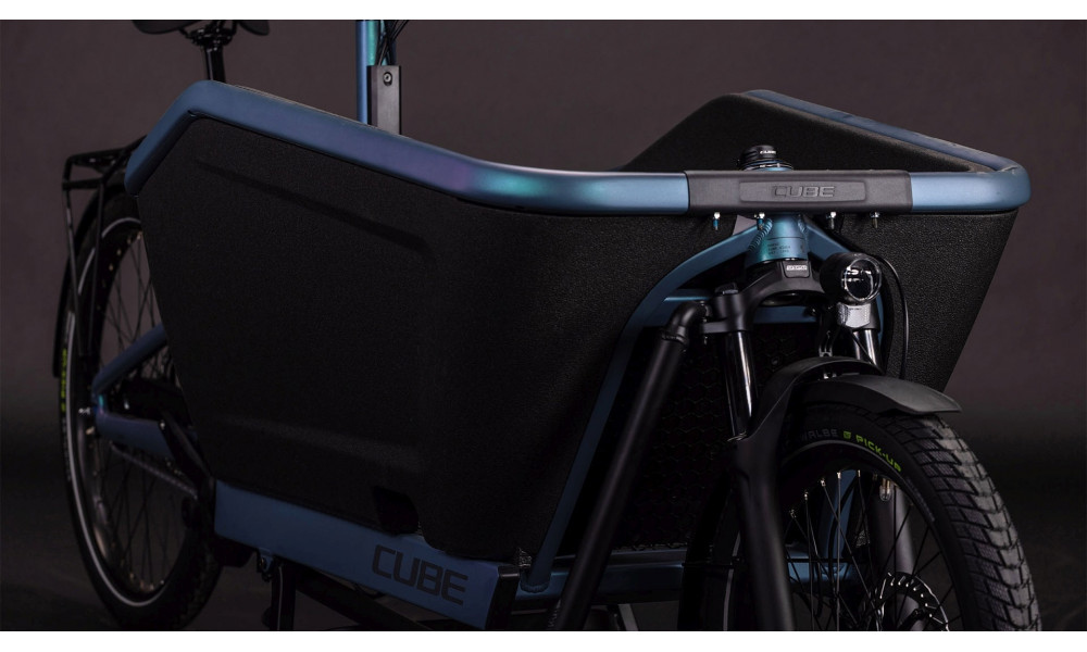 Elektrinis dviratis Cube Cargo Hybrid Comfort Pro 800 26x20 smaragdgrey'n'reflex 2026 - 2