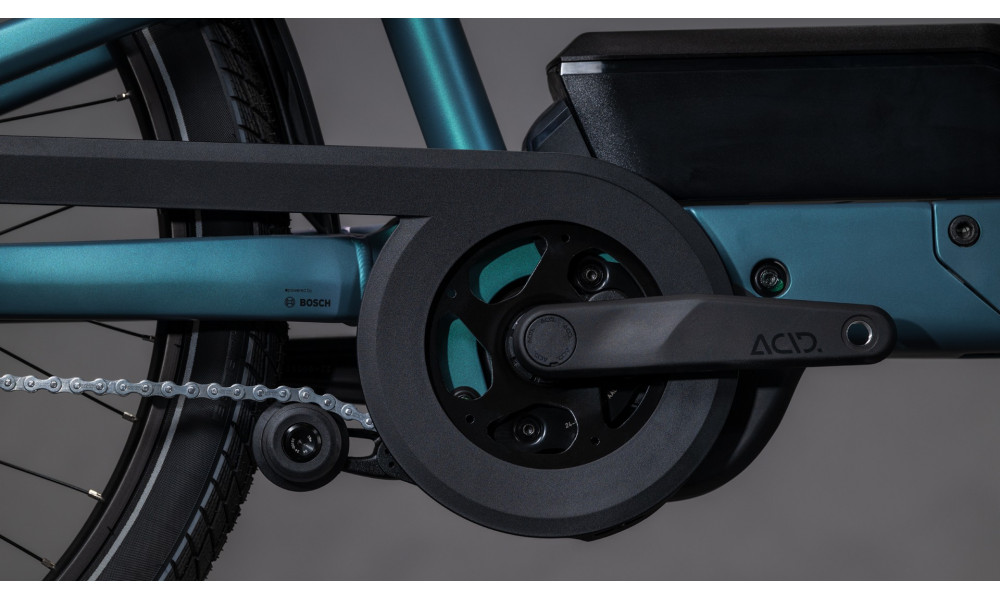 Elektrinis dviratis Cube Cargo Hybrid Comfort Pro Family 800 26x20 smaragdgrey'n'reflex 2026 - 5