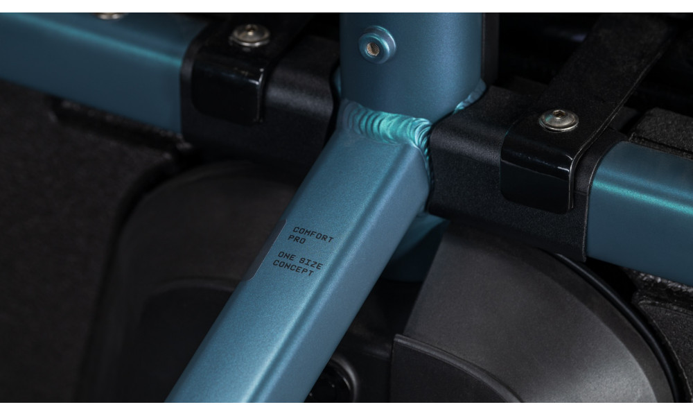 Elektrinis dviratis Cube Cargo Hybrid Comfort Pro Family 800 26x20 smaragdgrey'n'reflex 2026 - 8