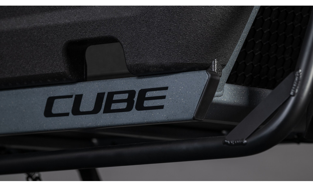 Elektrinis dviratis Cube Cargo Hybrid Comfort SLX 800 26x20 stonegrit'n'black 2026 - 3