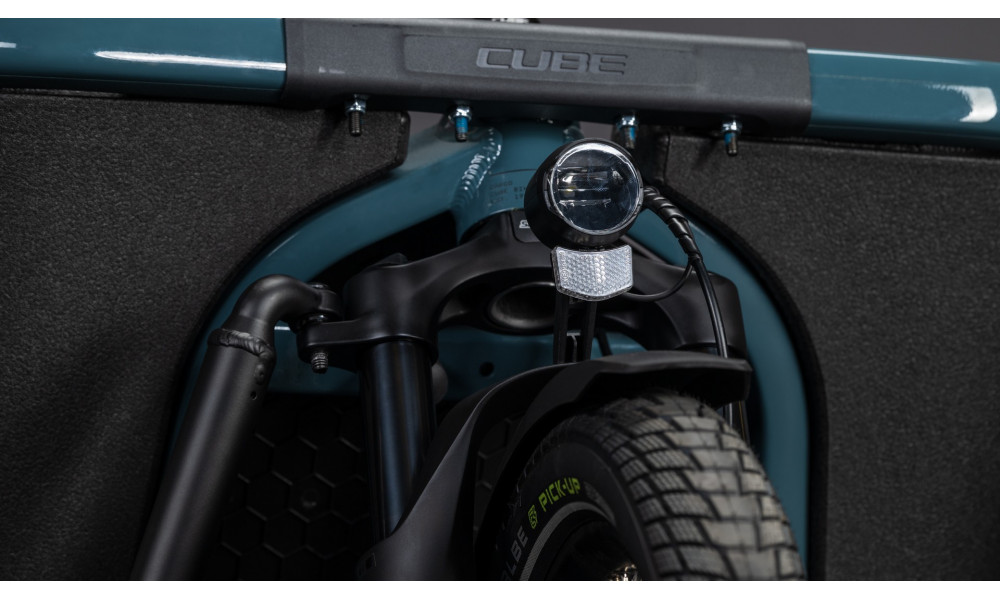 Elektrinis dviratis Cube Cargo Hybrid 800 26x20 storm'n'reflex 2026 - 2
