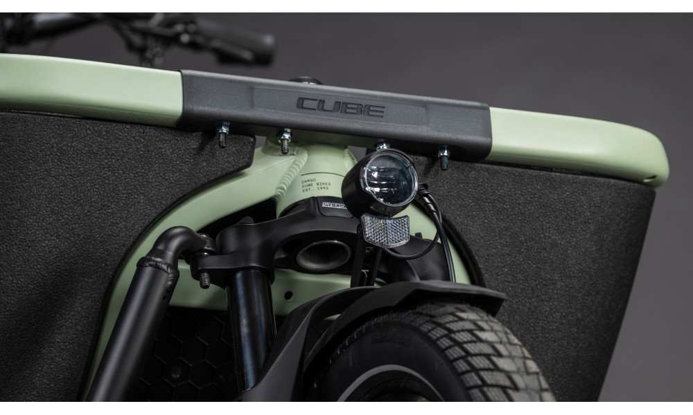 Elektrinis dviratis Cube Cargo Hybrid 800 26x20 pea'n'reflex 2026 - 2