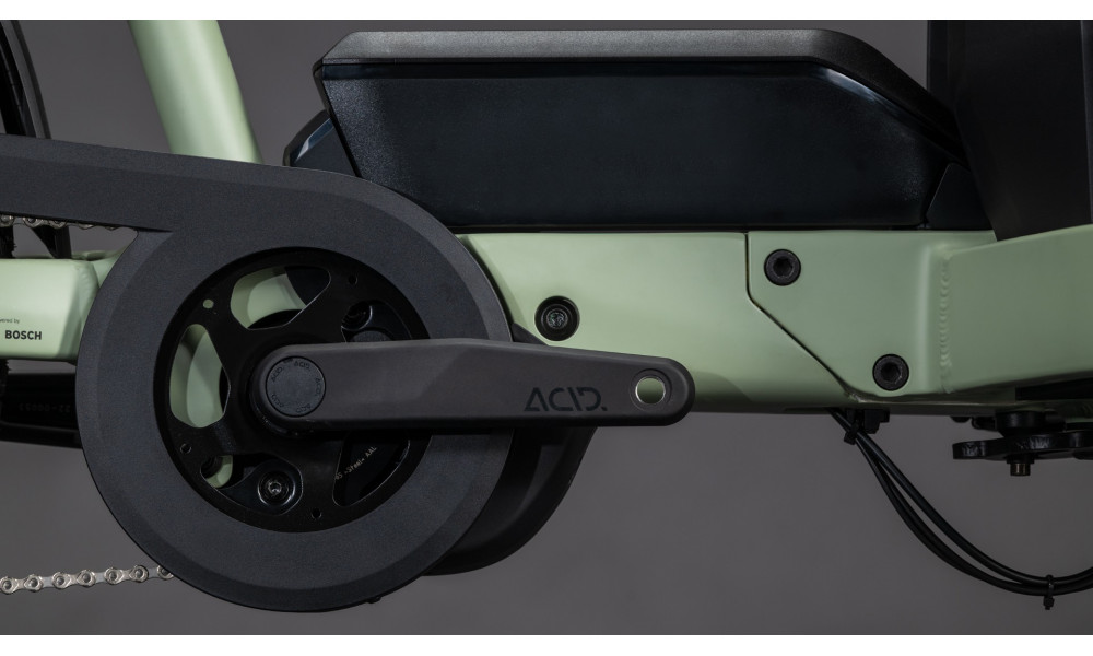 Elektrinis dviratis Cube Cargo Hybrid 800 26x20 pea'n'reflex 2026 - 4