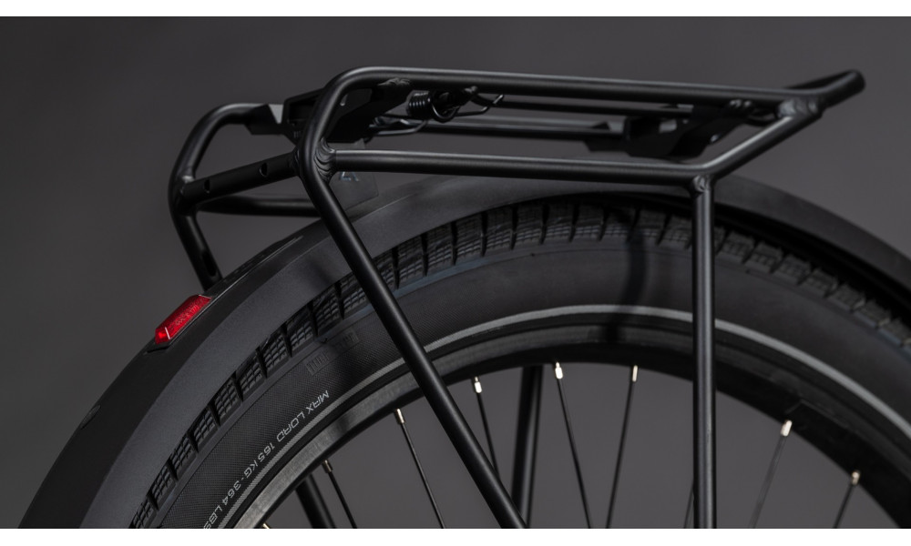 Elektrinis dviratis Cube Cargo Hybrid 800 26x20 pea'n'reflex 2026 - 5