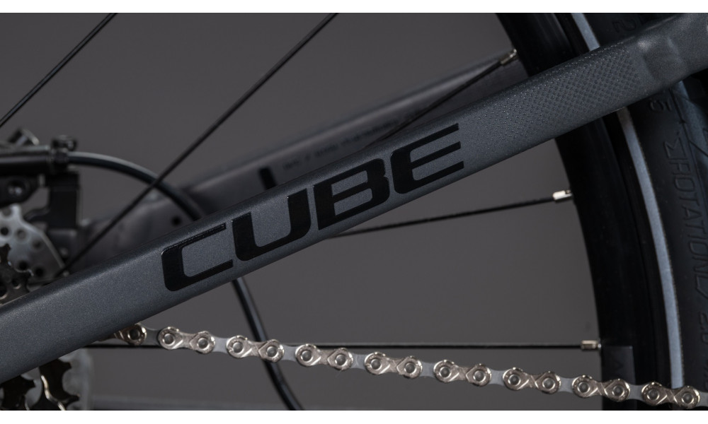 Elektrinis dviratis Cube Kathmandu Hybrid ONE11 HPC Pro 800 Easy Entry slabgrey'n'black 2026 - 2