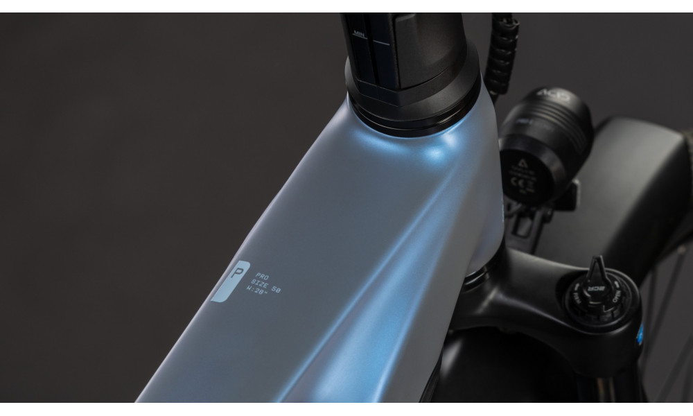 Elektrinis dviratis Cube Kathmandu Hybrid ONE11 HPC Pro 800 hazeblue'n'blue 2026 - 5