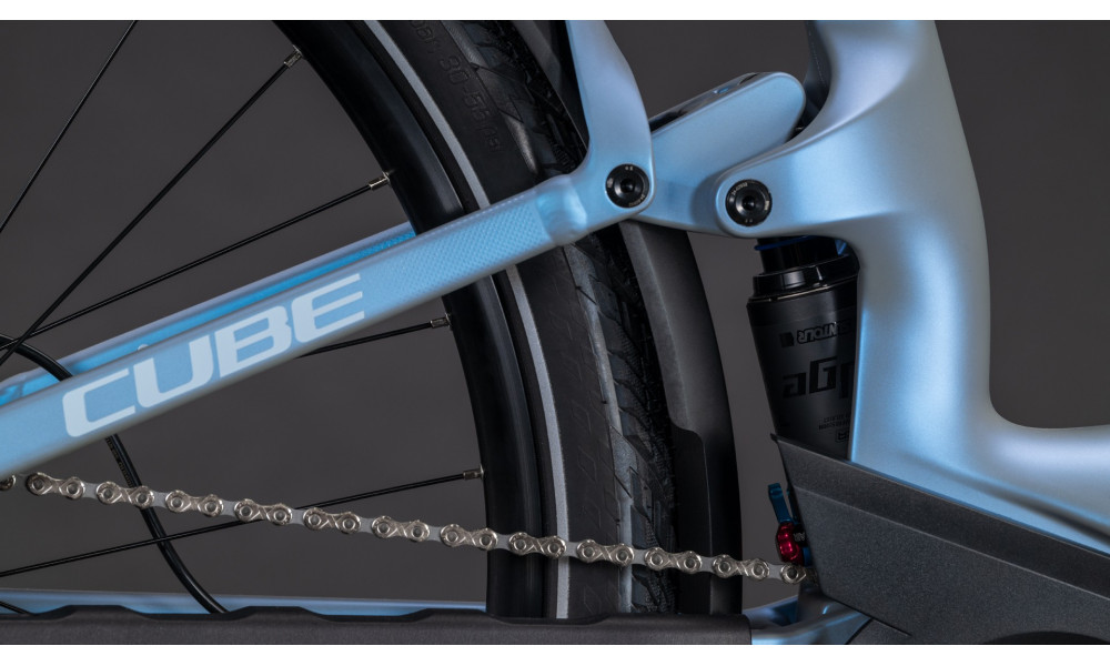 Elektrinis dviratis Cube Kathmandu Hybrid ONE11 HPC Pro 800 Easy Entry hazeblue'n'blue 2026 - 3