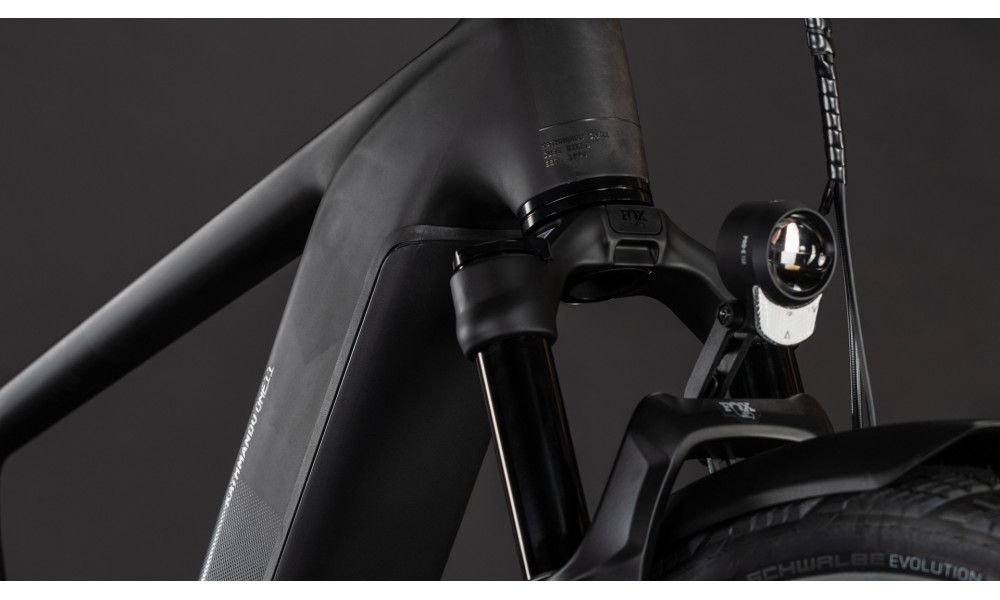 Elektrinis dviratis Cube Kathmandu Hybrid ONE11 HPC SLT 800 carbon'n'silverdust 2026 - 4