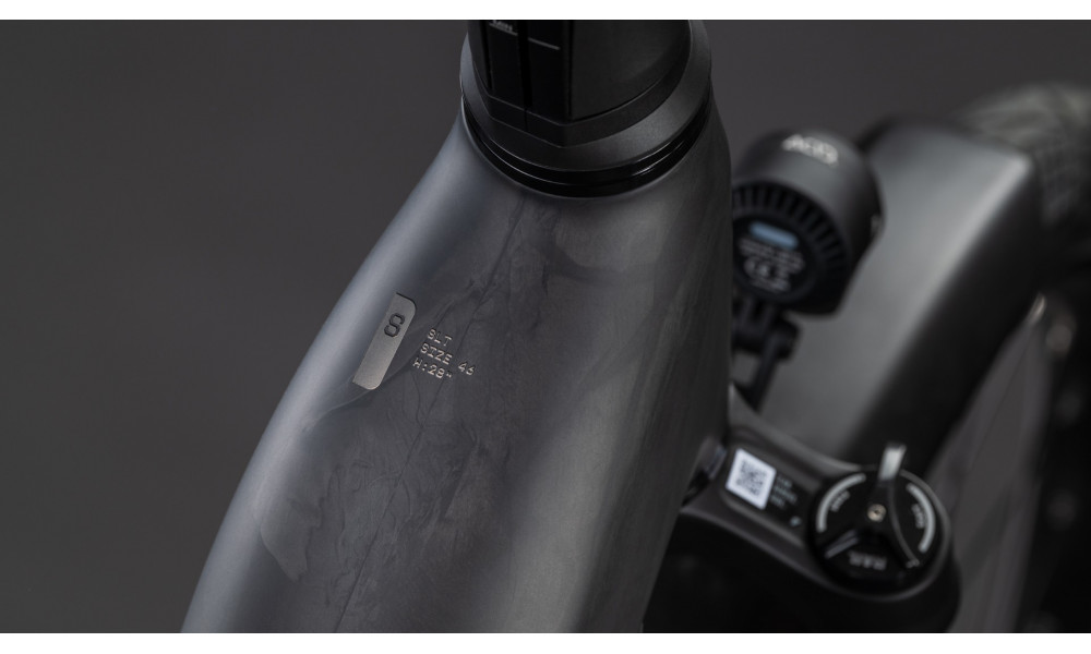 Elektrinis dviratis Cube Kathmandu Hybrid ONE11 HPC SLT 800 Easy Entry carbon'n'silverdust 2026 - 5